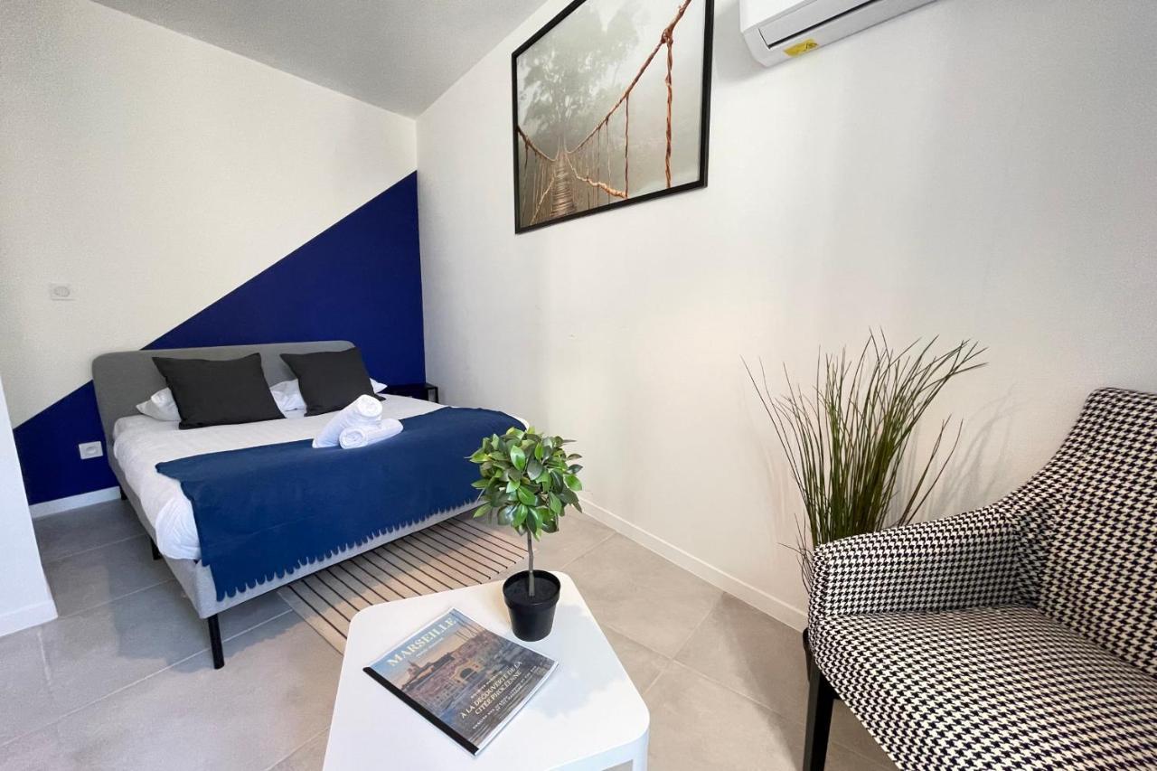 Le Grand Bleu Terrasseclimwifinetflix Proche Gare-Centre Apartment Marseille Exterior photo